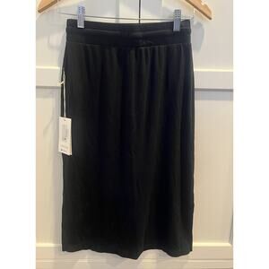 Carve designs lyocell midi skirt Sz. XS ribbed black NWT